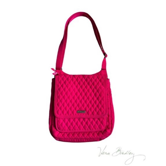 Coach Bags Vera Bradley Pink Quilted Crossbody Bag Poshmark